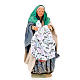Nativity set accessory Woman with cloth 14 cm s1