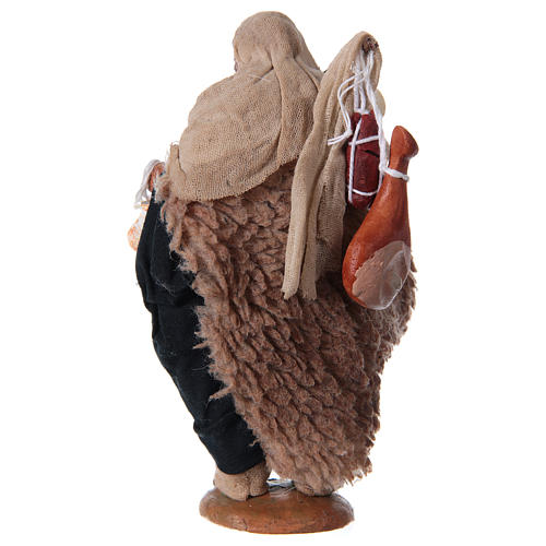 Pilgrim with cold cuts and cheeses 14 for nativity set 4