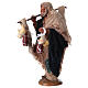 Pilgrim with cold cuts and cheeses 14 for nativity set s2