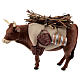 Nativity set accessory Ox standing and harness 14 cm s1