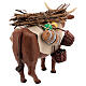 Nativity set accessory Ox standing and harness 14 cm s5