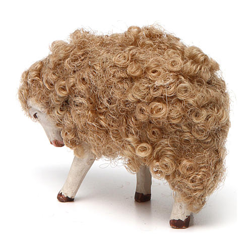 Owca pochylona głowa 14 cm 3
