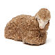 Sheep seated 14 cm for nativity set s2
