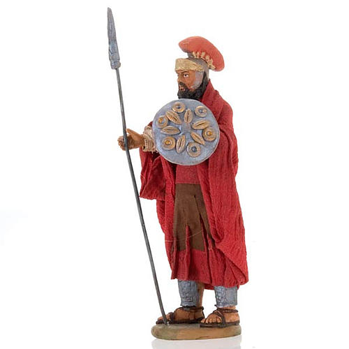 Soldat avec lance crèche 14 cm 2