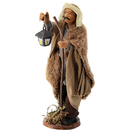 Shepherd with lantern 14 cm nativity set accessory 2