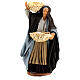 Woman with egg baskets 14 cm nativity set s1