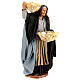 Woman with egg baskets 14 cm nativity set s4