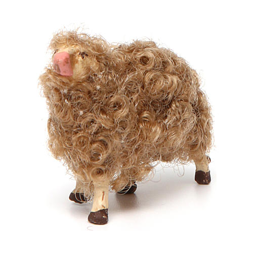 Sheep head high 10 cm nativity se 2
