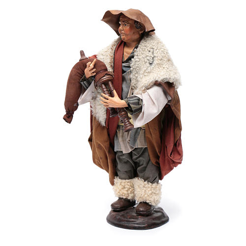 Nativity figurine bagpiper 30cm 2