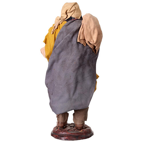 Viajante para presépio napolitano figuras 30 cm altura média 5
