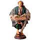 Pescador para presépio napolitano figuras 30 cm altura média s1