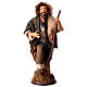 Pastore con bastone 30 cm presepe Napoli s1