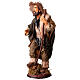 Neapolitan nativity figurine, shepherd with cane 30cm s3