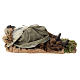 Neapolitan nativity figurine, resting traveler 30cm s5