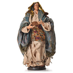 Neapolitan nativity figurine, pregnant woman 30cm