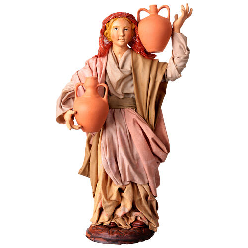 Donna con brocca 30 cm presepe napoletano 1