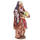 Neapolitan nativity figurine, woman with fruit basket 30cm s7
