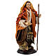 Neapolitan nativity figurine, woman with lantern 18cm s3