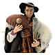 Neapolitan nativity figurine, bagpiper 18cm s2