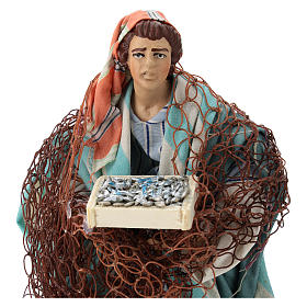 Pescatore 18 cm presepe napoletano