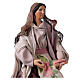 Neapolitan nativity figurine, washerwoman 18cm s2