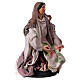 Neapolitan nativity figurine, washerwoman 18cm s4