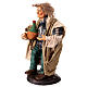 Neapolitan nativity figurine, drunk man 18cm s4