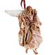 Neapolitan nativity figurine, pink angel 18cm s2