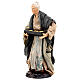 Santon crèche Napolitaine 18 cm femme avec panier de pain s3