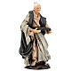 Santon crèche Napolitaine 18 cm femme avec panier de pain s5