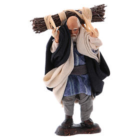 Boscaiolo anziano 8 cm presepe napoletano