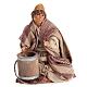 Neapolitan nativity figurine, child with bucket 8cm s1