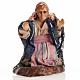 Neapolitan nativity figurine, kneeling woman 8cm s1