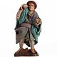 Uomo con sacco 8 cm presepe napoletano s1