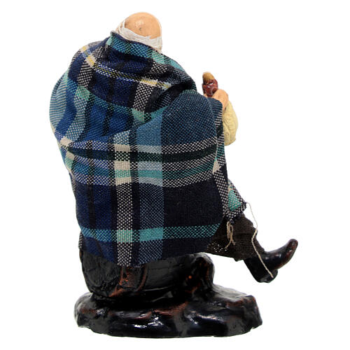 Neapolitan Nativity figurine, Drunk man 8cm 4