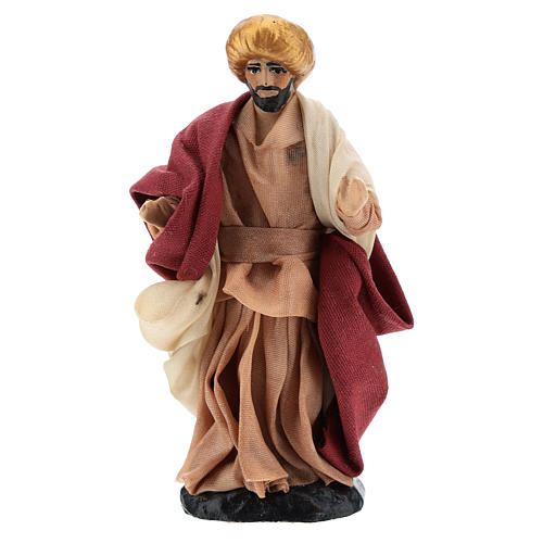 Neapolitan Nativity figurine, Man with turban 8cm 1