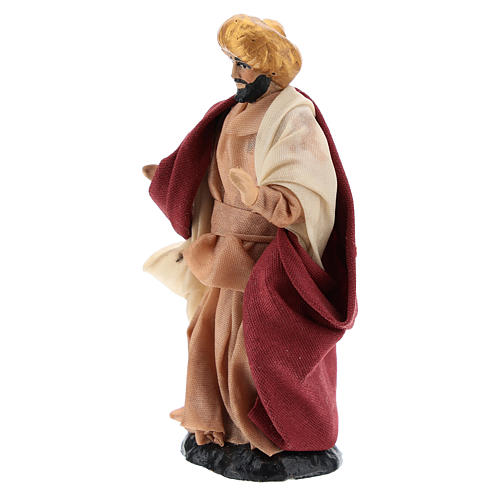 Neapolitan Nativity figurine, Man with turban 8cm 2