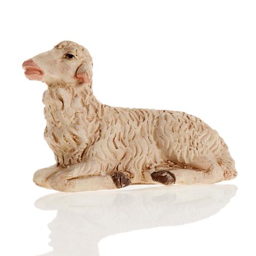 Leżąca owieczka 14 cm szopka neapolitańska 1
