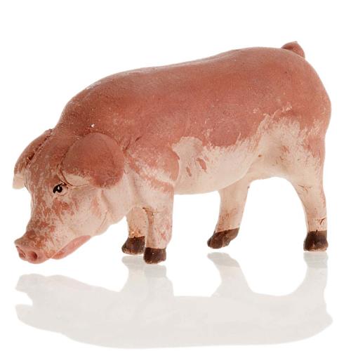 Schwein neapolitanische Krippe 14 cm 1