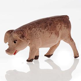 Cochon décor crèche napolitaine 12 cm
