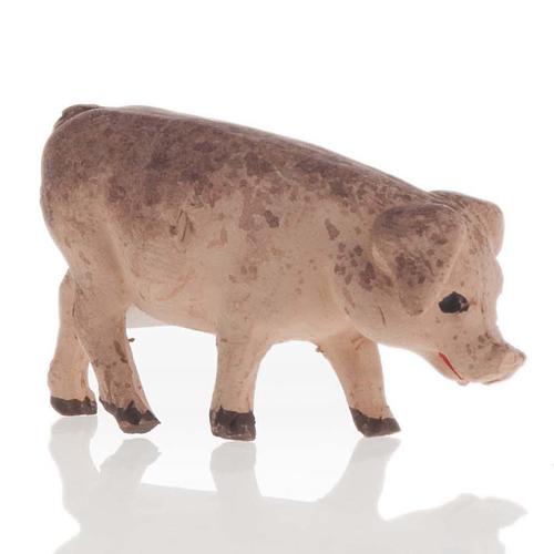 Cochon décor crèche napolitaine 12 cm 1