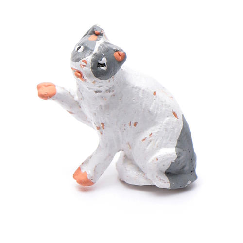 Gatto 8 cm presepe napoletano 1