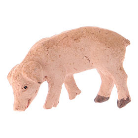 Neapolitan Nativity figurine, Piggy 8cm