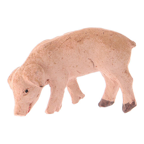 Neapolitan Nativity figurine, Piggy 8cm 1