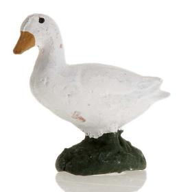 Neapolitan Nativity figurine, Goose 8cm