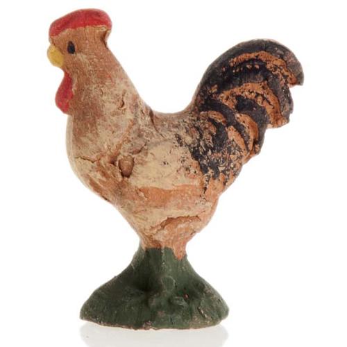 Neapolitan Nativity figurine, Cock 8cm 2