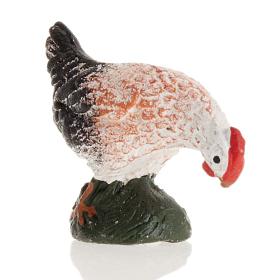 Neapolitan Nativity figurine, White chicken 12cm