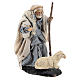 Neapolitan Nativity figurine, Old man with sheep 8cm s3