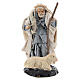 Neapolitan Nativity figurine, Old man with sheep 8cm s1