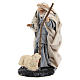 Neapolitan Nativity figurine, Old man with sheep 8cm s2